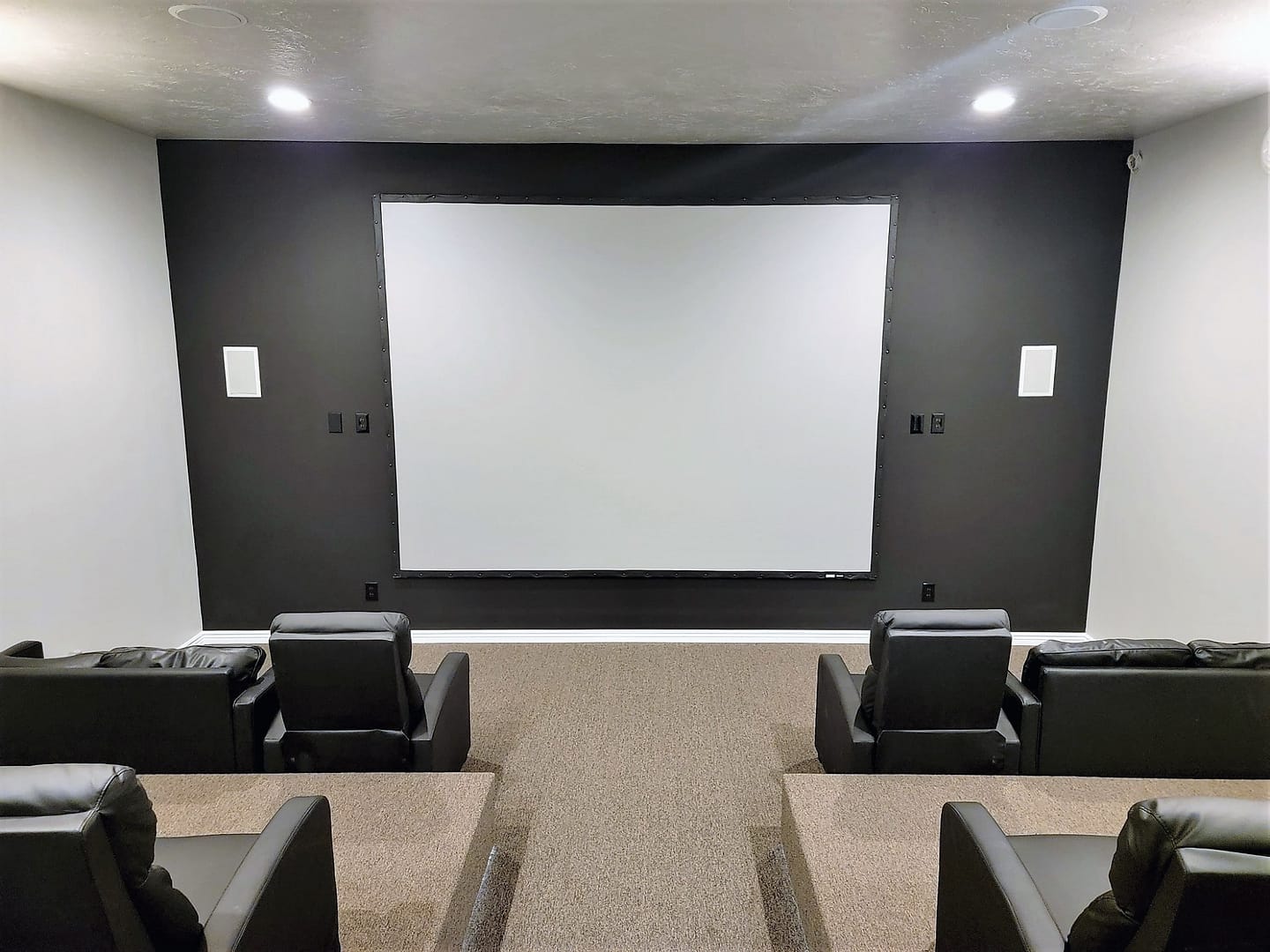 BYU-Idaho - Approved Mens Housing - Theater Room at Pinnacle Point Apartments