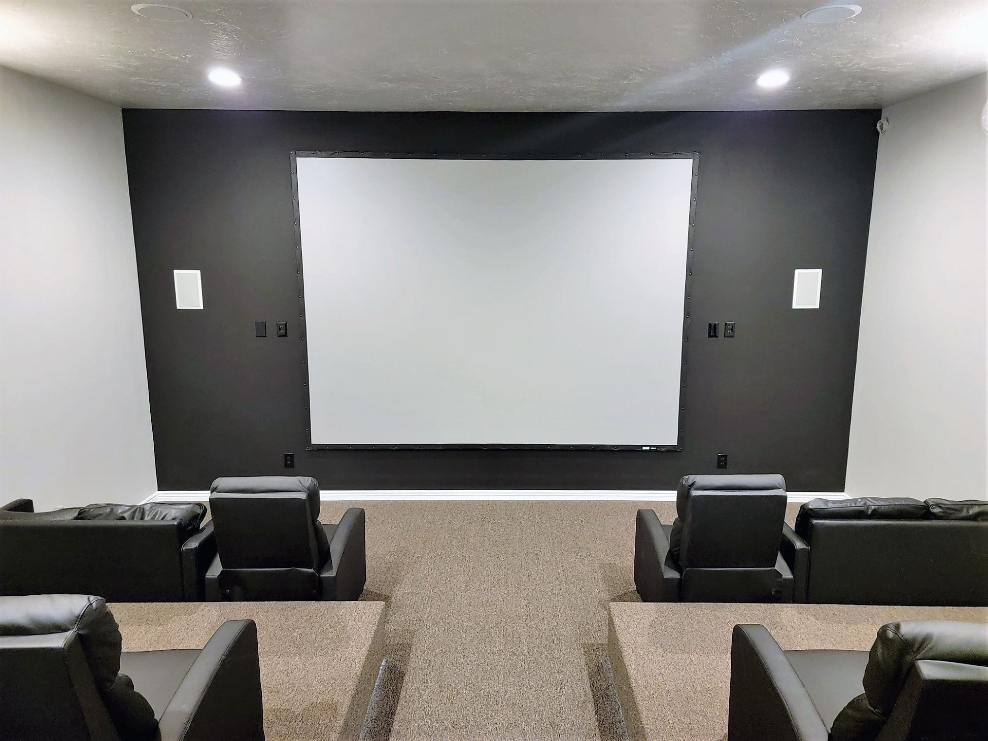 BYU-Idaho - Approved Mens Housing - Theater Room at Pinnacle Point Apartments