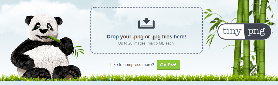 Tiny PNG image compressor